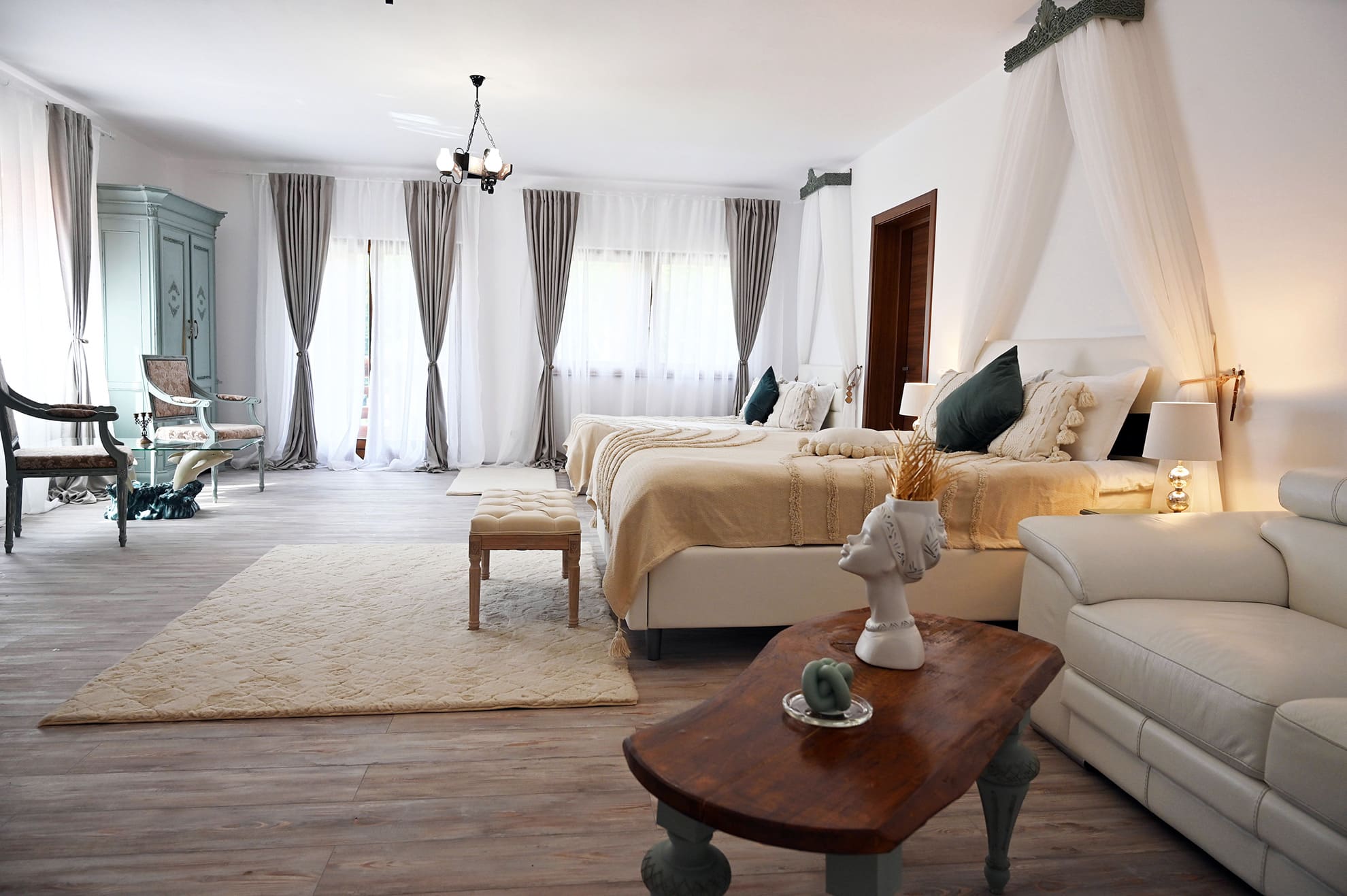 Cameră dublă sau twin Deluxe cu cadă spa