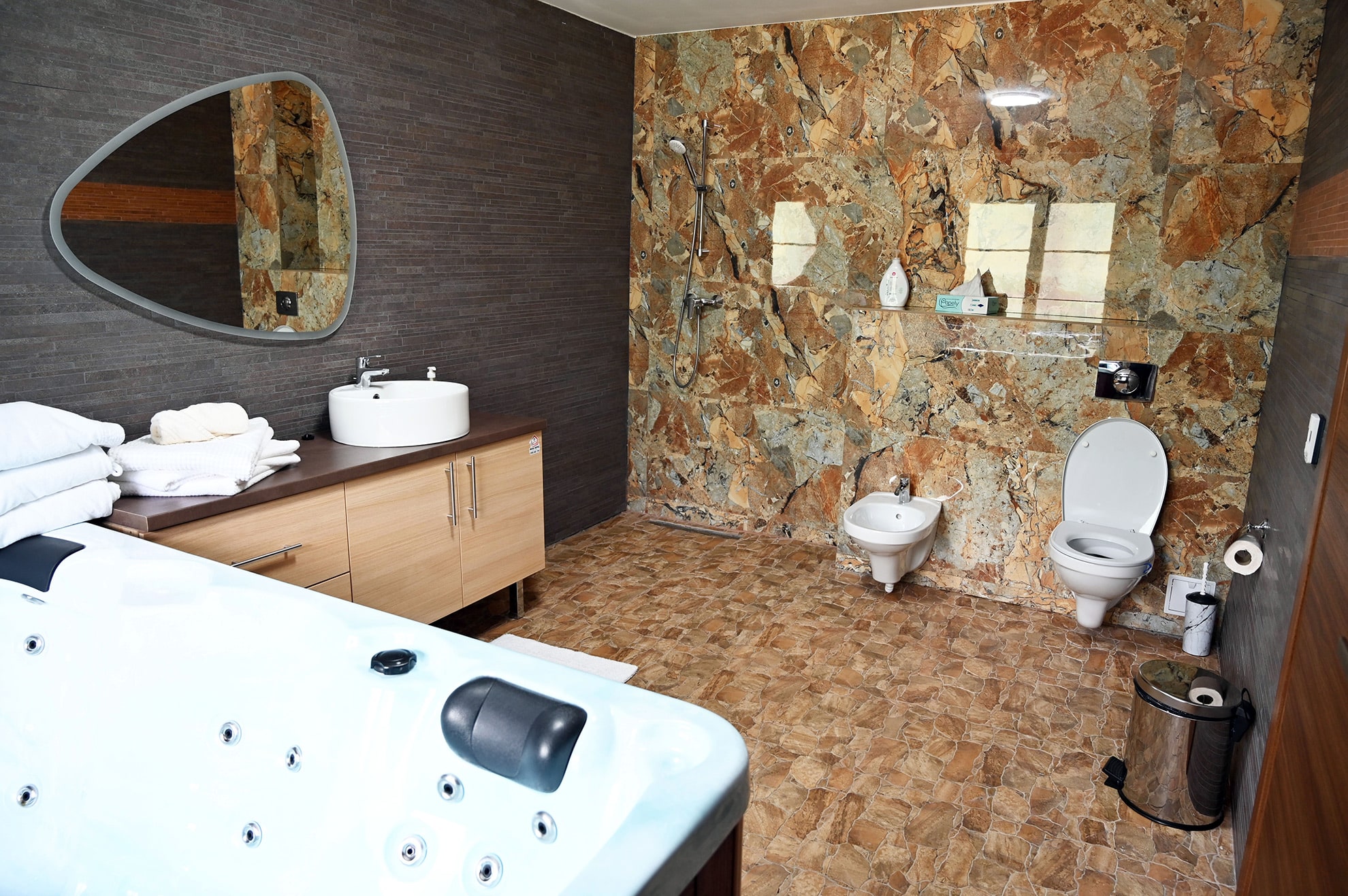 Cameră dublă sau twin Deluxe cu cadă spa