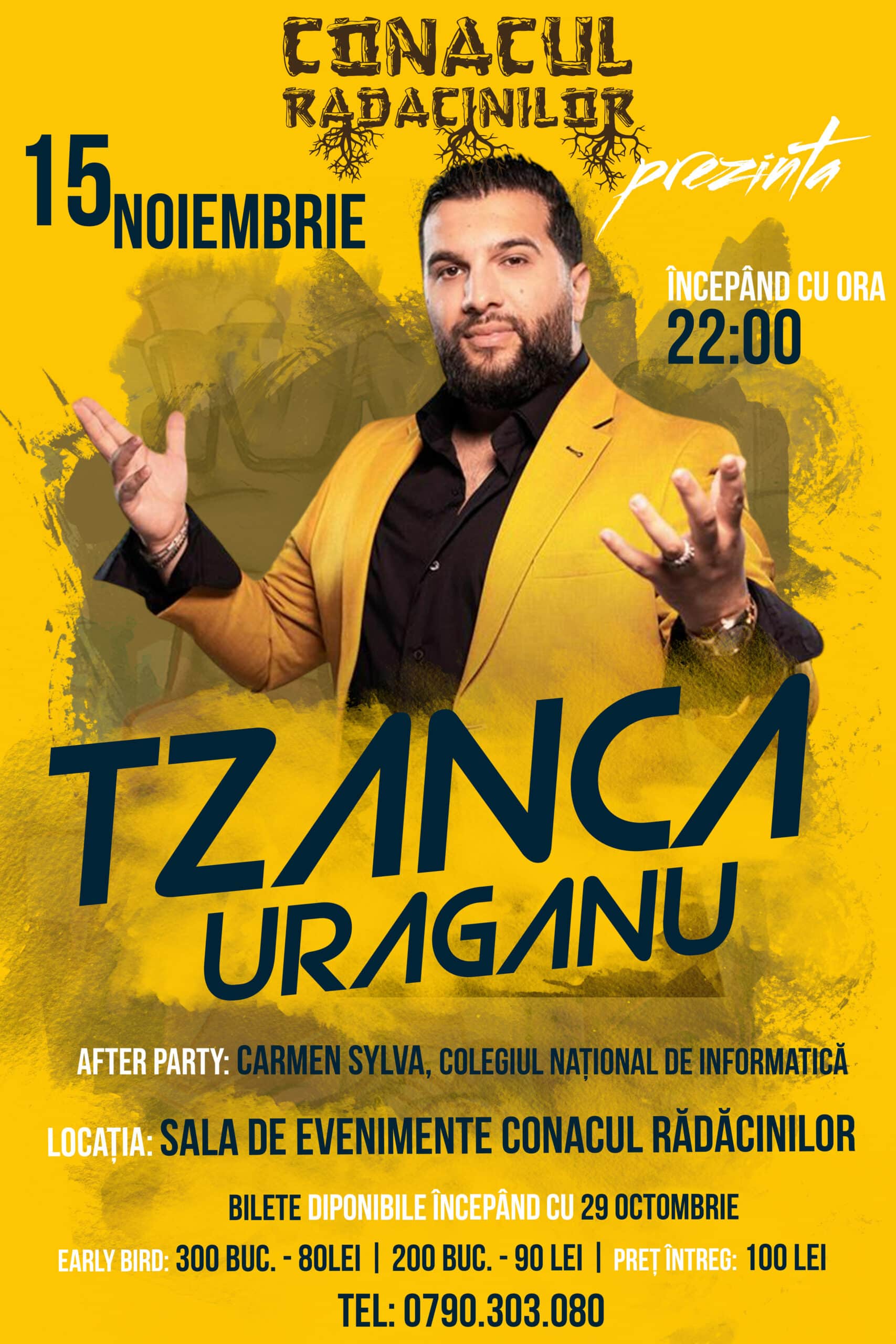 Tzanca Uraganu la Conacul Radacinilor - Live Show