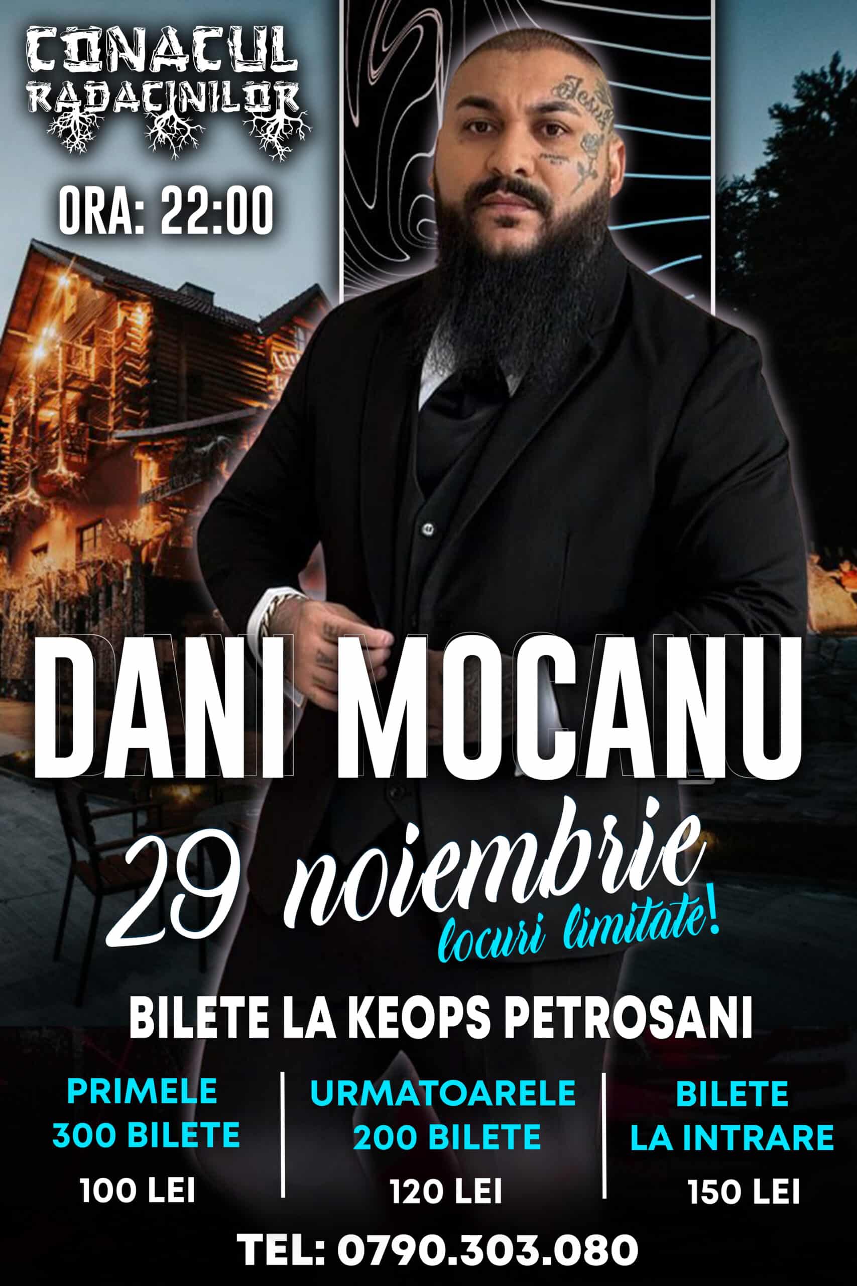 dani mocanu la conacul radacinilor